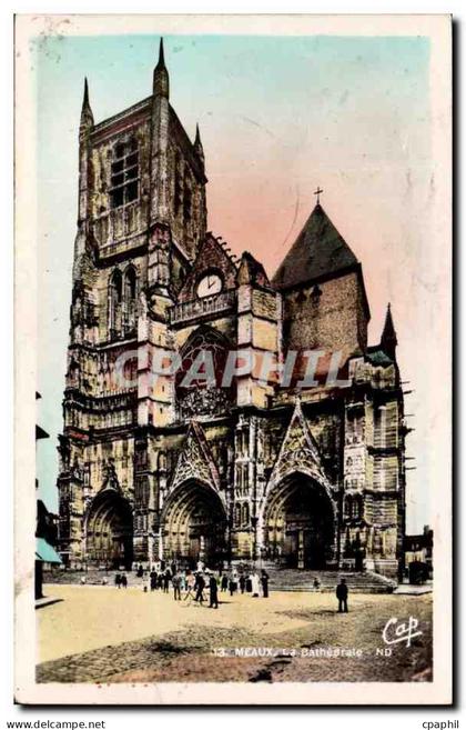 Meaux - La Cathedrale CPA
