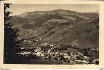 CPA Megeve vue generale