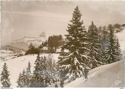 CPM Megeve Haute Savoie Vue vers l'Aiguille de Varan