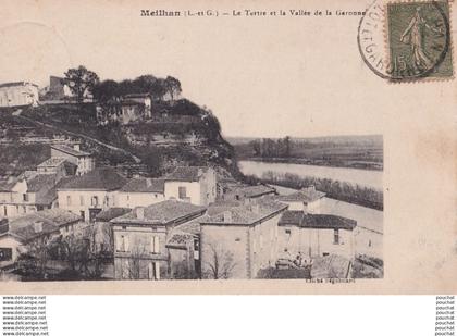 A2-47) MEILHAN  SUR  GARONNE - LE TERTRE ET LA VALLEE DE LA GARONNE - EN  1912