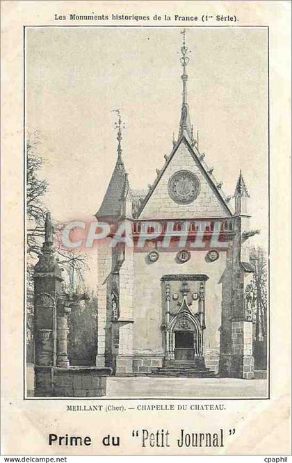 CPA Meillant Cher  -  Chapelle du Château