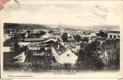 CPA Melun Vue generale