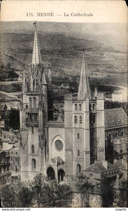 CPA Mende La cathedrale