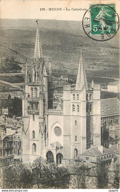 CPA Mende La Cathedrale