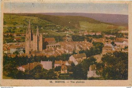 CPA Mende Vue generale