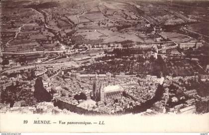 Mende - Vue Generale - CPA