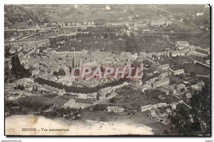 Mende - Vue Generale - CPA