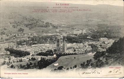 Mende - Vue Generale - CPA