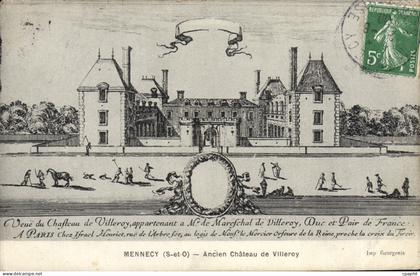 CPA Mennecy Ancien Chateau De Villeroy