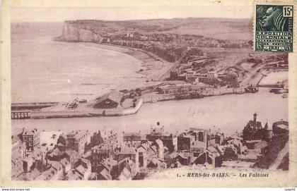 CPA Mers les Bains Les Falaises