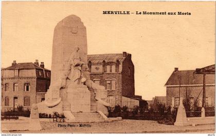 CPA MERVILLE - Le Monument aux Morts (512979)