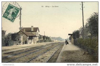 MERY SUR OISE .... LA GARE