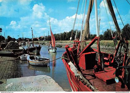 [-15%] FRANCE - Meschers - Port ancien du Corsaire - Bateau - Transport - Canal - Quai - Voilier - Carte postale