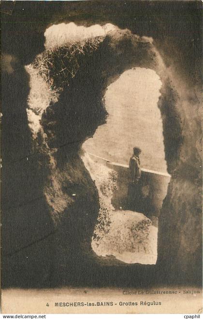 CPA MESCHERS-les-BAINS - Grottes Régulus