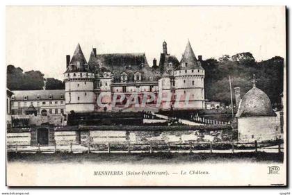 CPA Mesnieres Le chateau