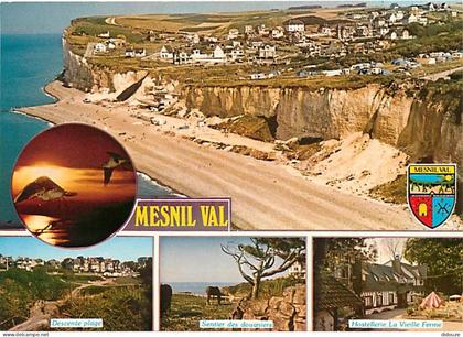 76 - Mesnil Val - Multivues - Blasons - Carte Neuve - CPM - Voir Scans Recto-Verso
