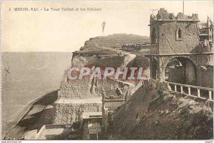 CPA Mesnil Val La Tour Talbot et les Falaises