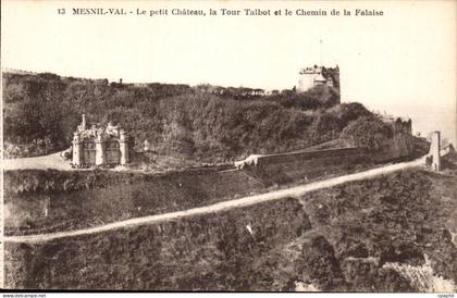Mesnil Val - Le Petit Chateau - La Tour Talbot - Chemin de la Falaise - CPA