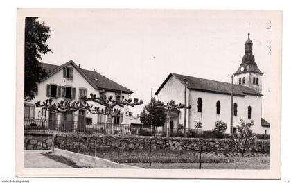 Messery - La Mairie et l'Eglise  - CPSM°J