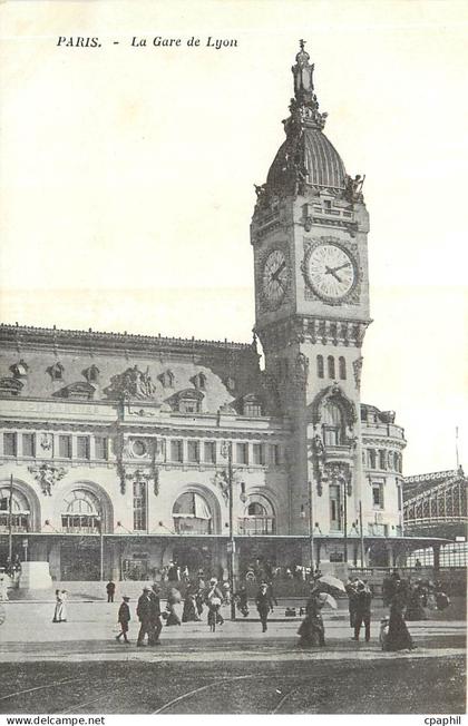 CPA Paris La Gare de Lyon