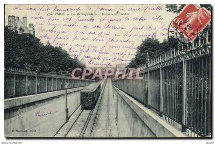 CPA Paris Le Metropolitain Boulevard Pasteur Metro