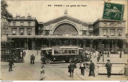 Paris - La gare de l Est