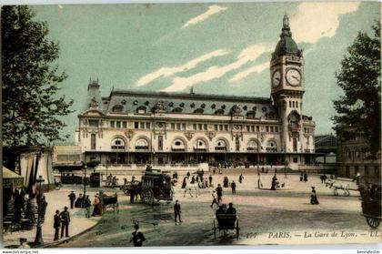 Paris - La gare de Lyon