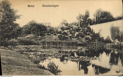 CPA Metz Moselanlagen