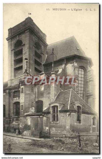 CPA Meudon L'Eglise