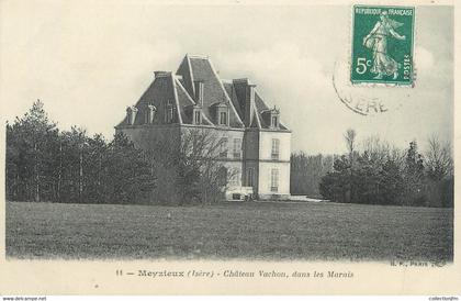CPA FRANCE 69 " Meyzieu, Château Vachon "