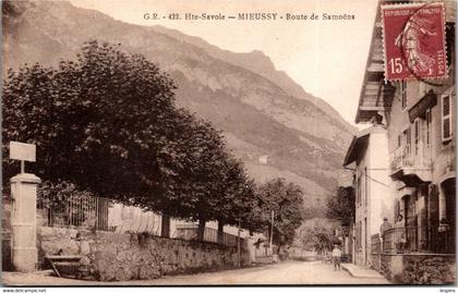 74 - MIEUSSY -- route de Sammoens