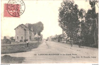 CPA-Carte Postale France  Laroche Migennes La Grande Route 1905  VM54923ok