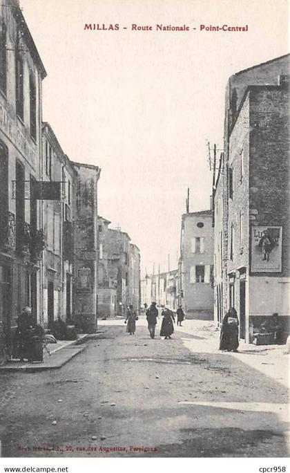 66 - MILLAS - SAN34801 - Route Nationale - Point Central