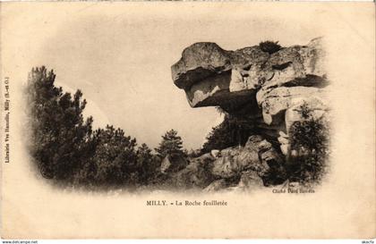 CPA MILLY-la-FORET La Roche Feuilletee (1354934)