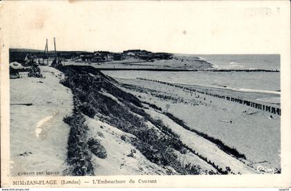 CPSM Mimizan plage L'embouchure du courant