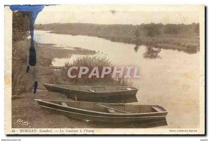 CPA Mimizan Landes Le Courant a l'etang