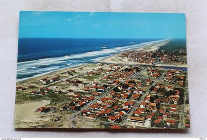 Cpm, Mimizan, vue générale aérienne, Landes 40