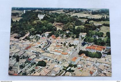 Cpm, Mirambeau, vue générale aérienne, Charente Maritime 17