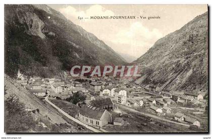 CPA Modane Fourneaux Vue Generale