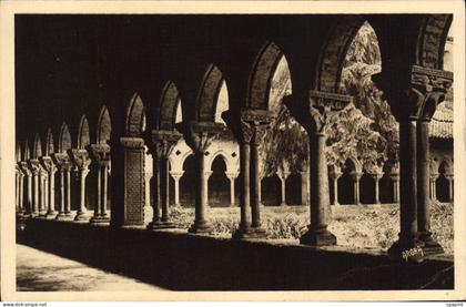 CPA Abbaye de Moissac Le Cloitre
