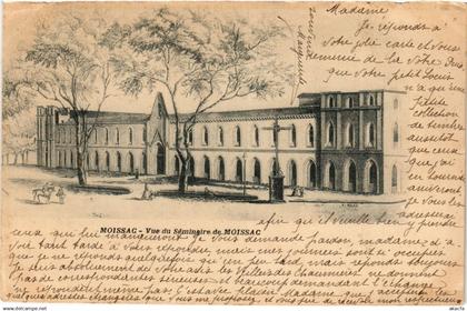 CPA MOISSAC - Vue du Seminaire de MOISSAC (354683)