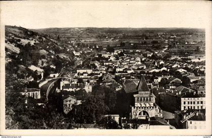 CPA Moissac Vue generale avec la Cathedrale