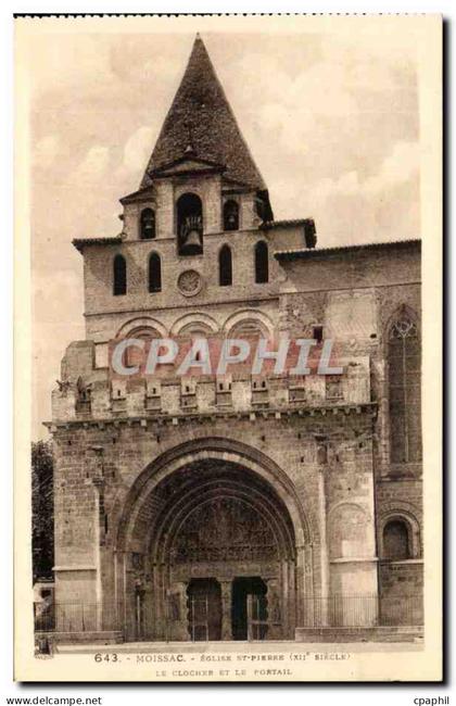 Moissac - Eglise Saint Pierre - CPA