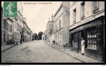 95 - MOISSELLES --  La Grande rue