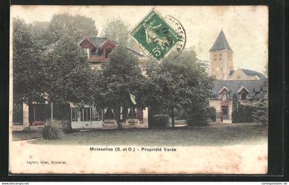 CPA Moisselles, Propriete Varée