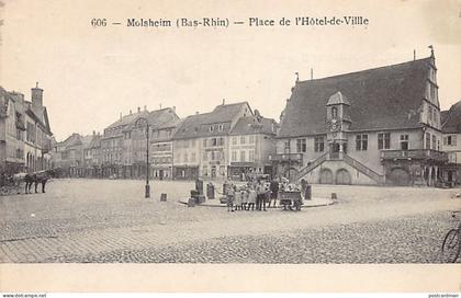 France - Molsheim - Place de l'Hôtel de Ville - Edition Alsacienne Paulus & Recht, Strasbourg, 12 rue Mercière