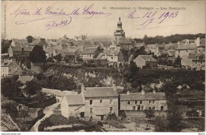CPA MONCONTOUR-de-BRETAGNE Les Remparts (1147602)