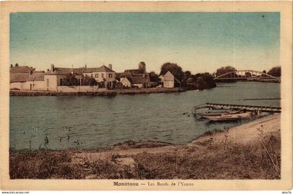 CPA MONETEAU - Les Bords de l'YONNE (358449)