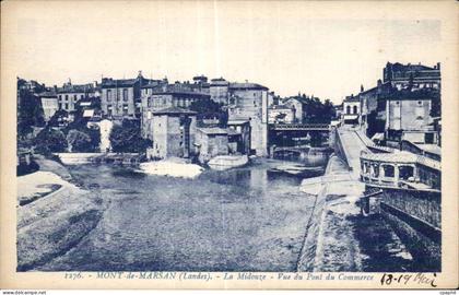 Mont de Marsan - La Midouze - Vue du Pont - CPA