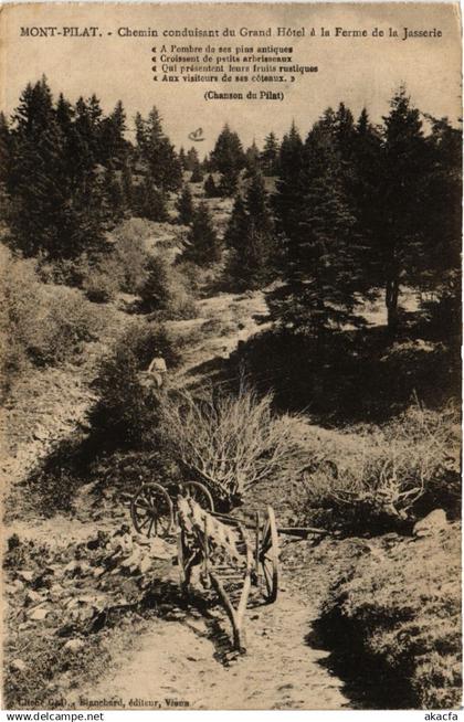CPA MONT-PILAT - Chanson du PILAT (487236)
